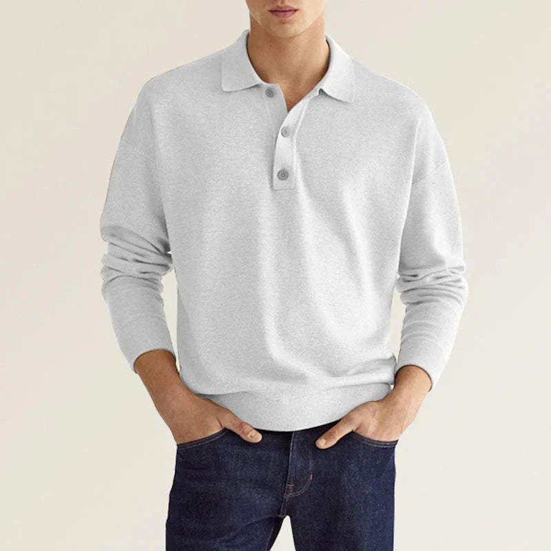 Nico | Casual Lange Mouwen Polo