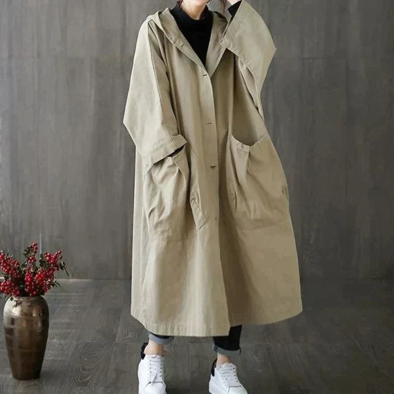 Jade | Modieuze Oversized Trenchcoat