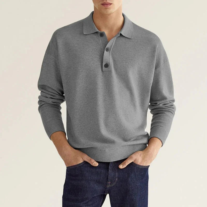 Nico | Casual Lange Mouwen Polo