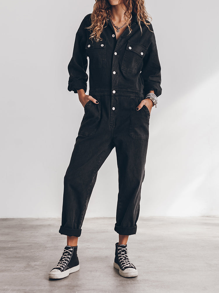 Nina | Baggy dames jumpsuit