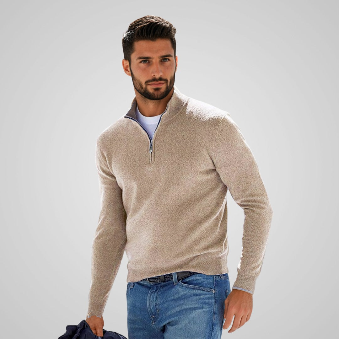 Joris | Half Zip Trui voor een Casual Look