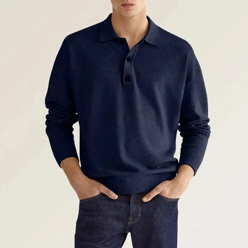 Nico | Casual Lange Mouwen Polo