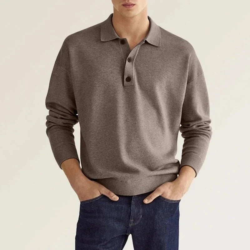 Nico | Casual Lange Mouwen Polo