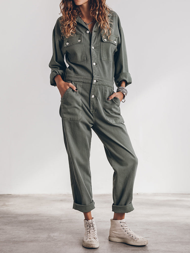 Nina | Baggy dames jumpsuit