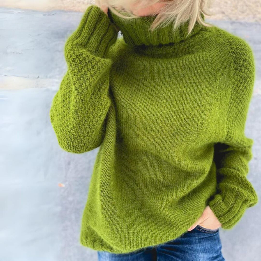 Ayla | Elegante Appelgroene Coltrui