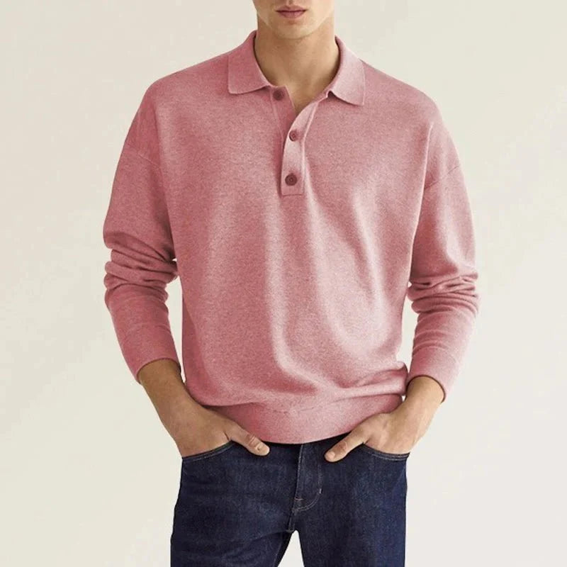 Nico | Casual Lange Mouwen Polo