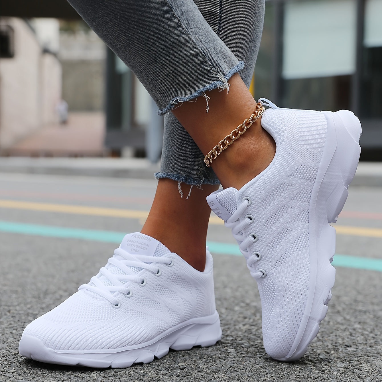 Kim | Elegante ademende orthopedische sneakers