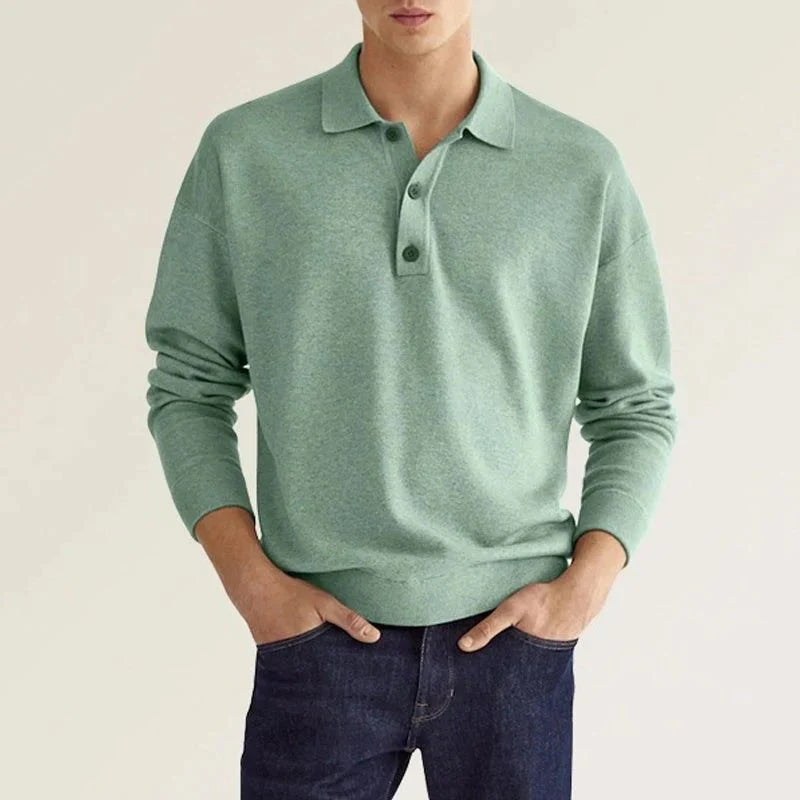 Nico | Casual Lange Mouwen Polo