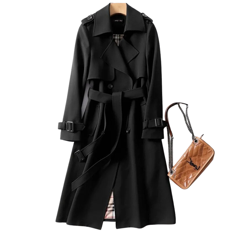 Wendy | Klassieke lange trenchcoat