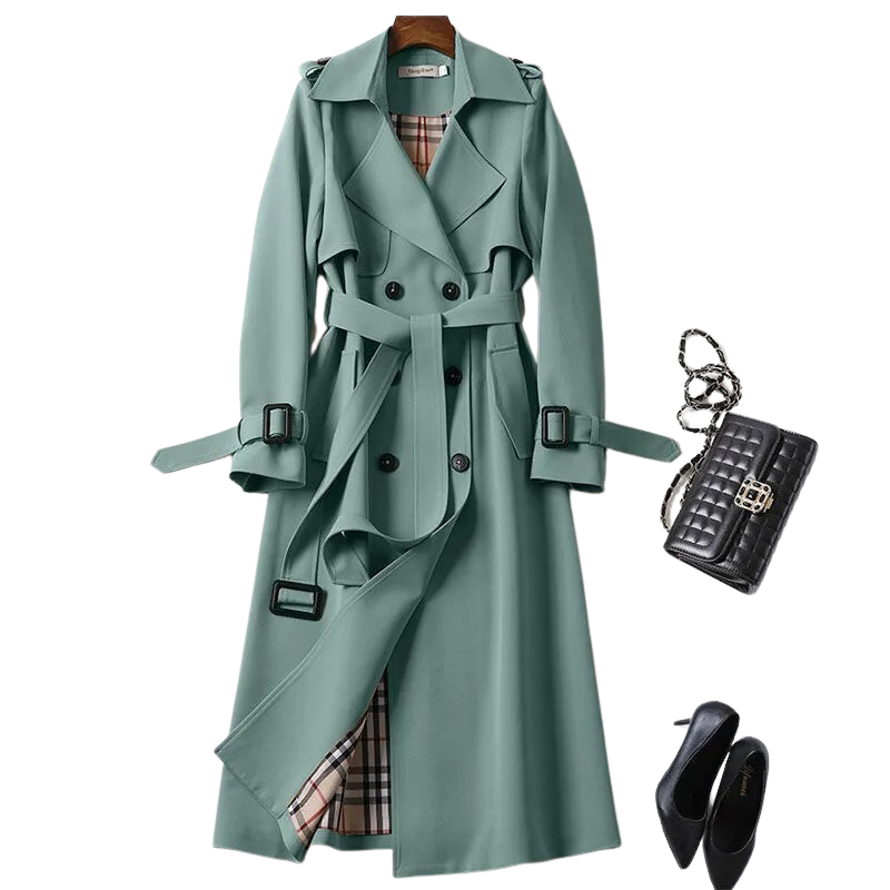 Wendy | Klassieke lange trenchcoat