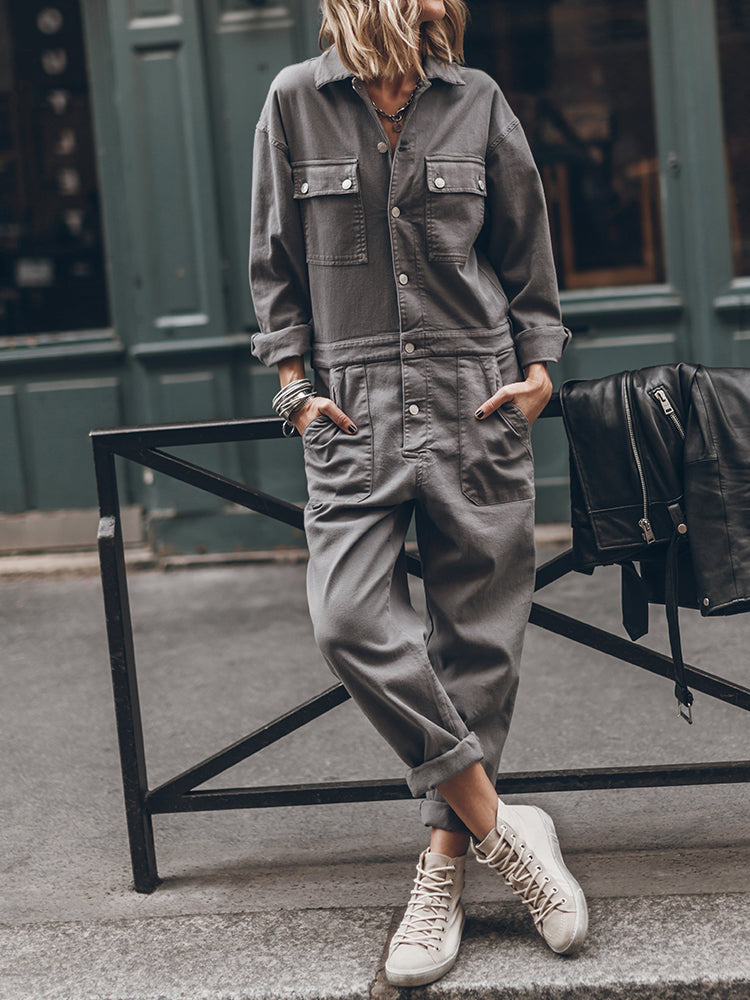 Nina | Baggy dames jumpsuit