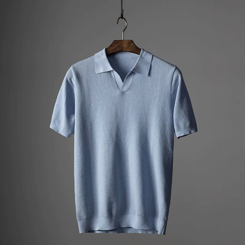 Viggo | Eenvoudig Katoenen Poloshirt met Comfort