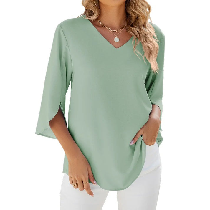 Janne | V-hals blouse