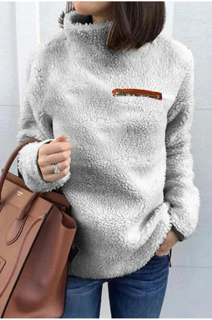 Valérie | Zachte fleece sweater voor dames