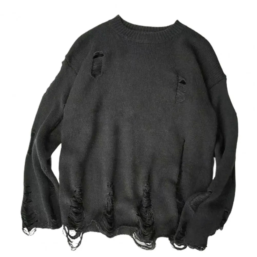 Damian | Knit sweater met gaten