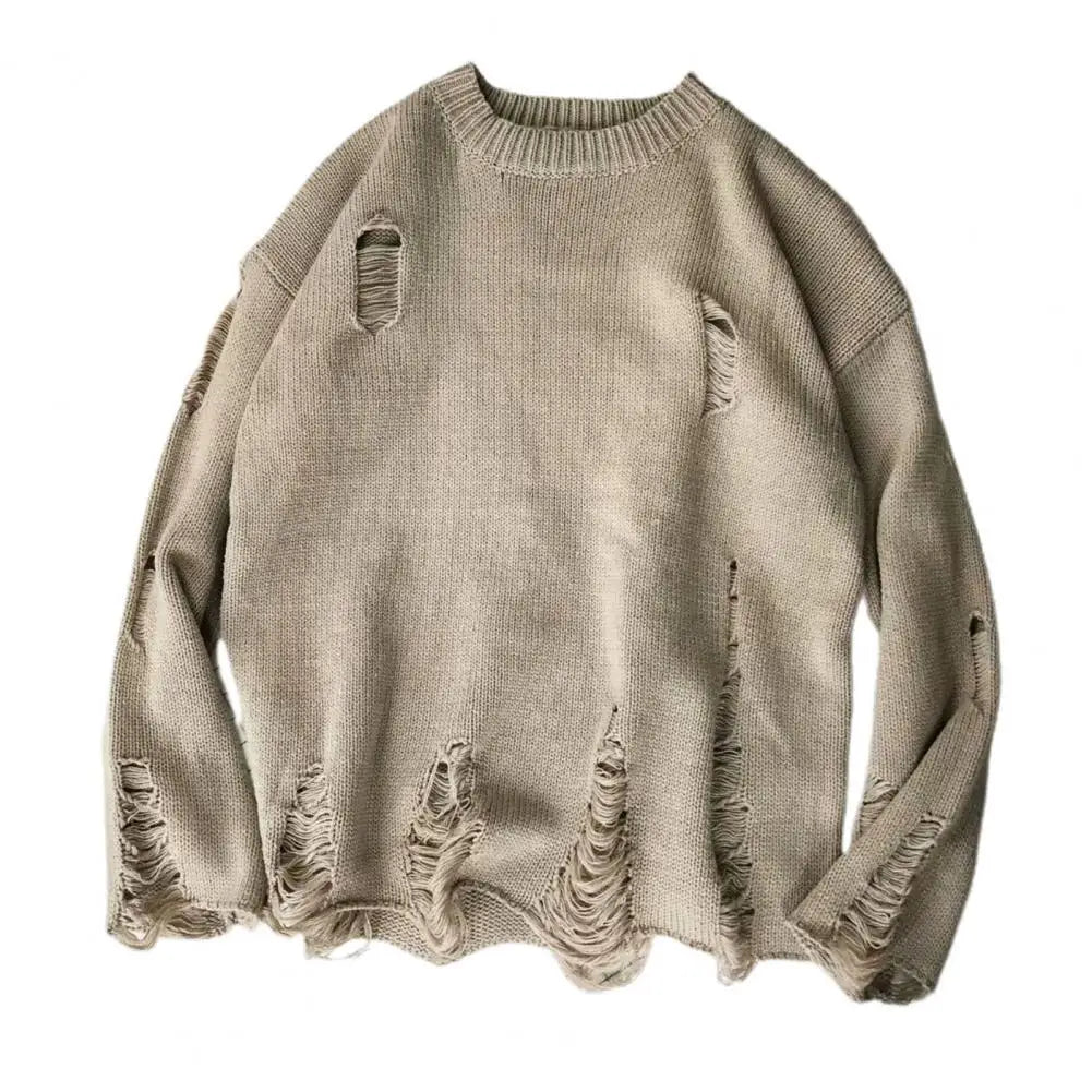 Damian | Knit sweater met gaten