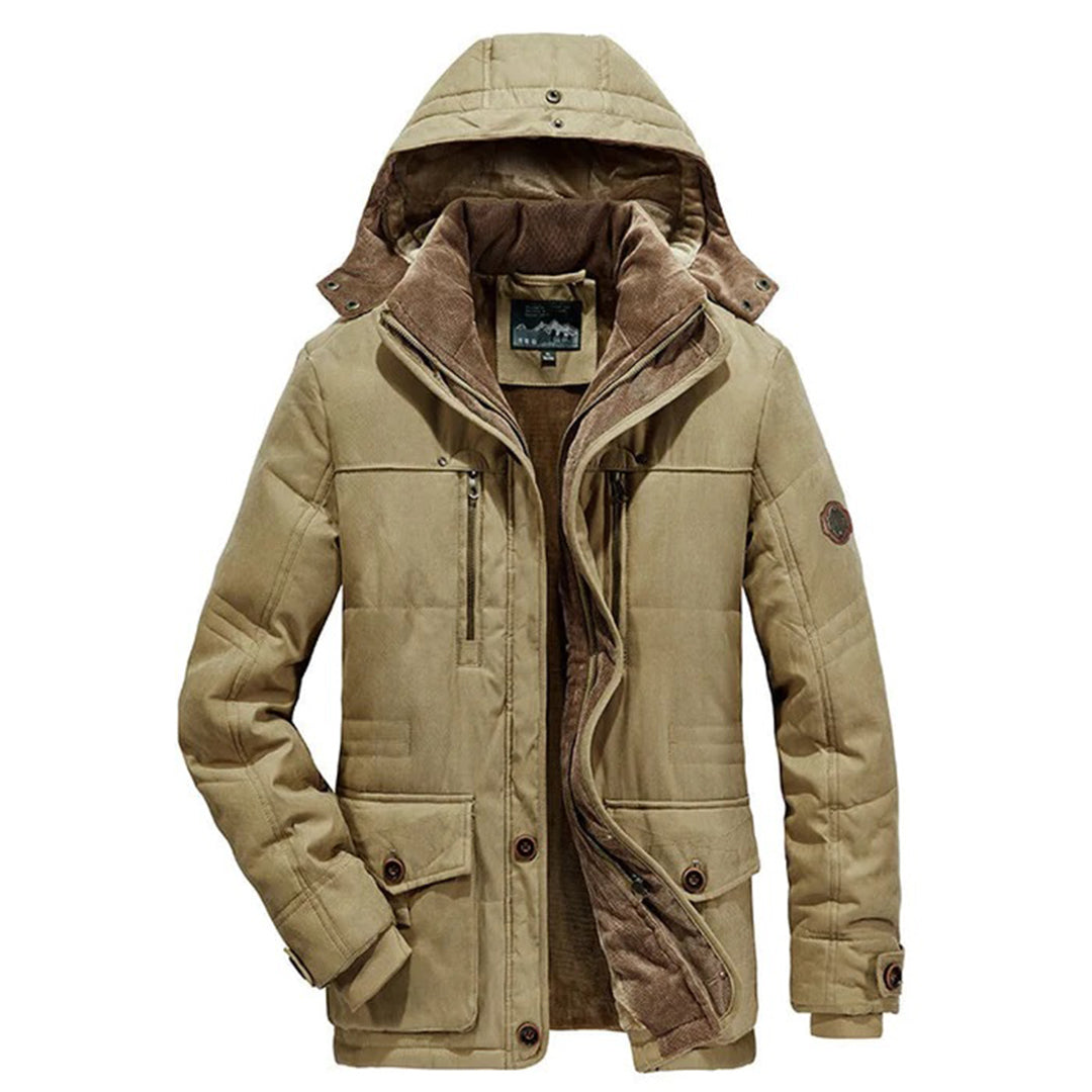 Samuel | Heren winterjas met fleece