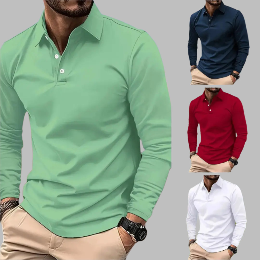 Luca | Comfortabel Premium Poloshirt van Katoen