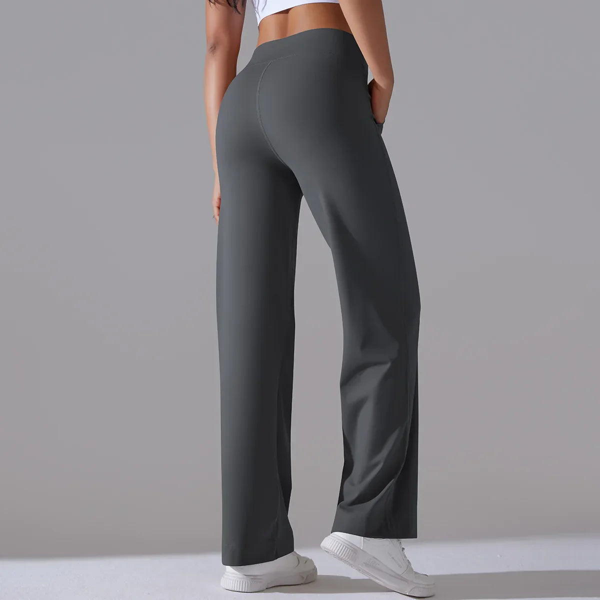 Zoe | Stijlvolle Flared Sweatpants voor Yoga