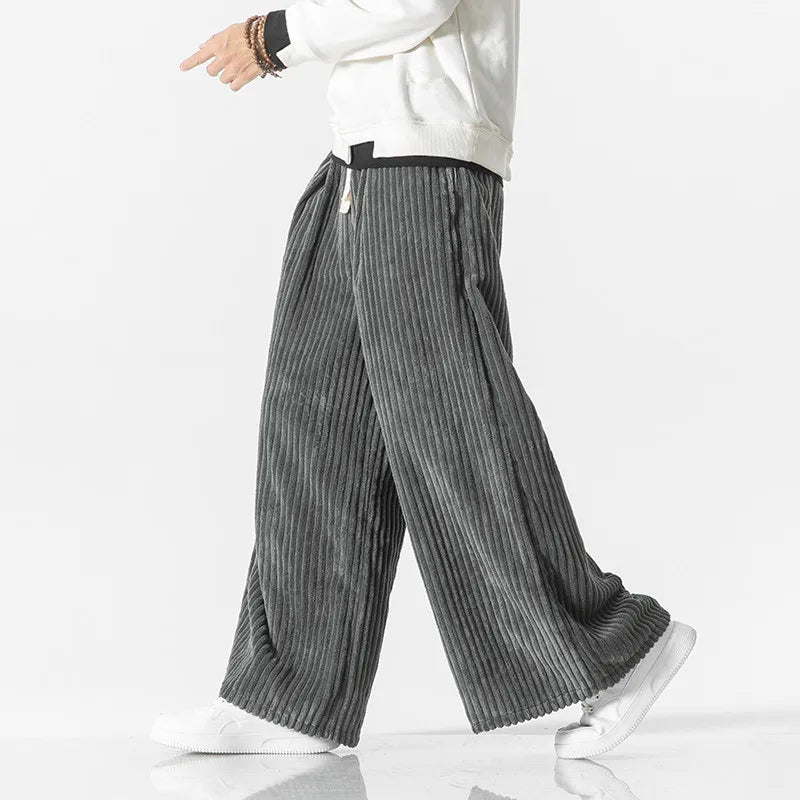 Ravi | trendy corduroy broek in retro stijl