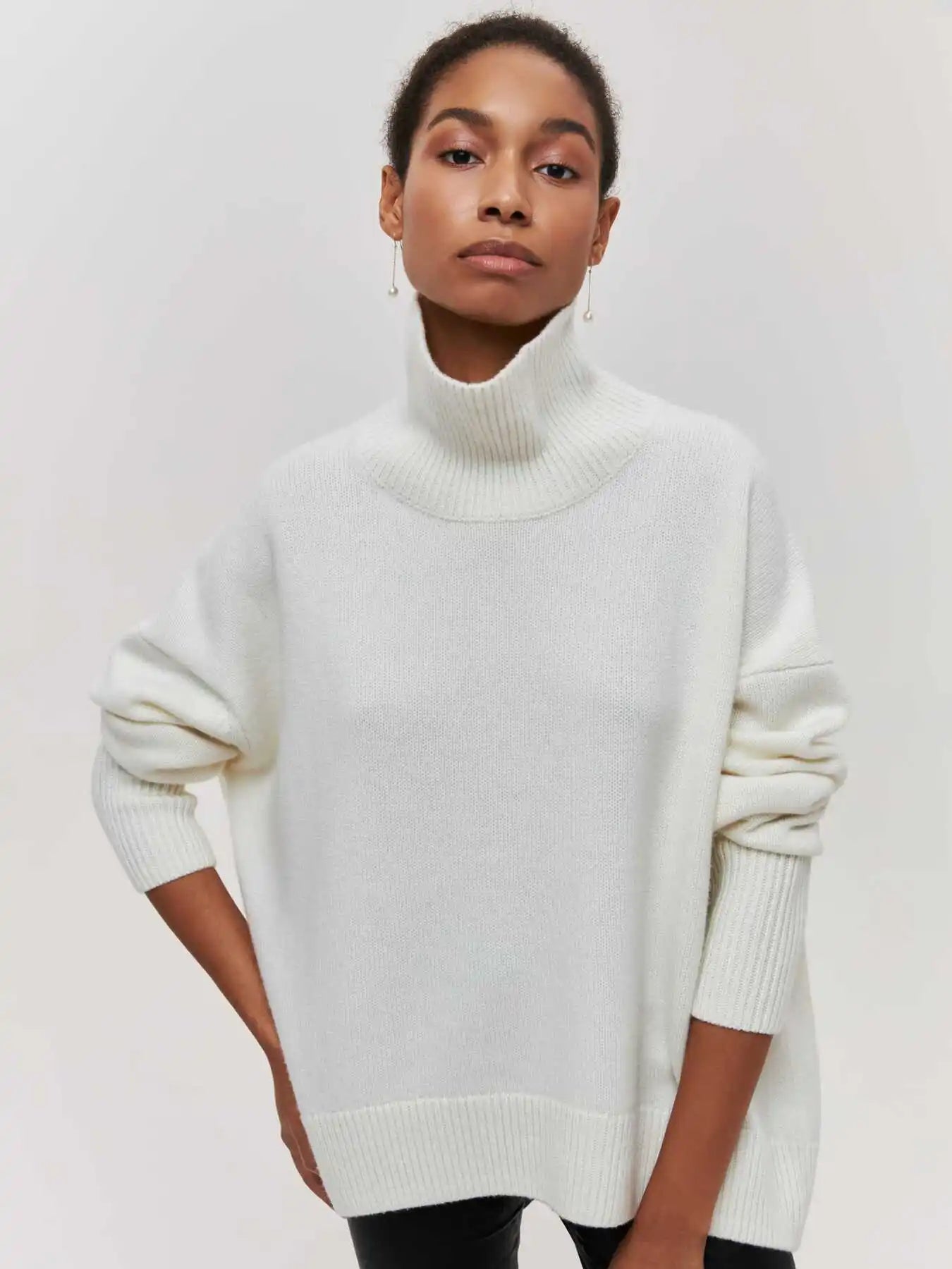 Julia | Pullover met turtleneck