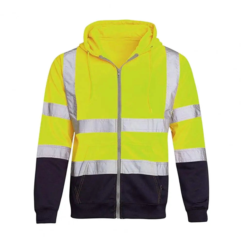 Jeroen | Superieur Zichtbare Hoodie met Reflecterende Strip