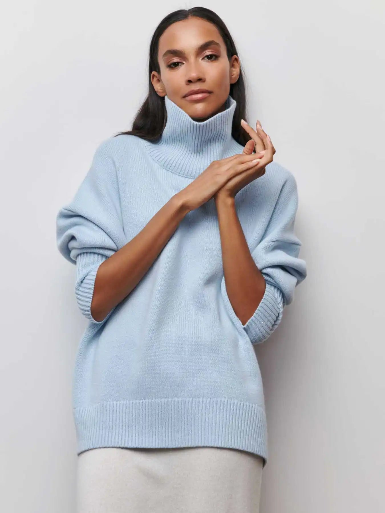 Julia | Pullover met turtleneck