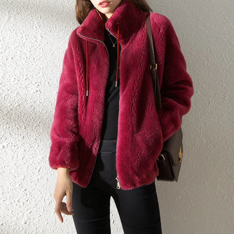 Maya | Comfortabele Fleece Jas met Stijl