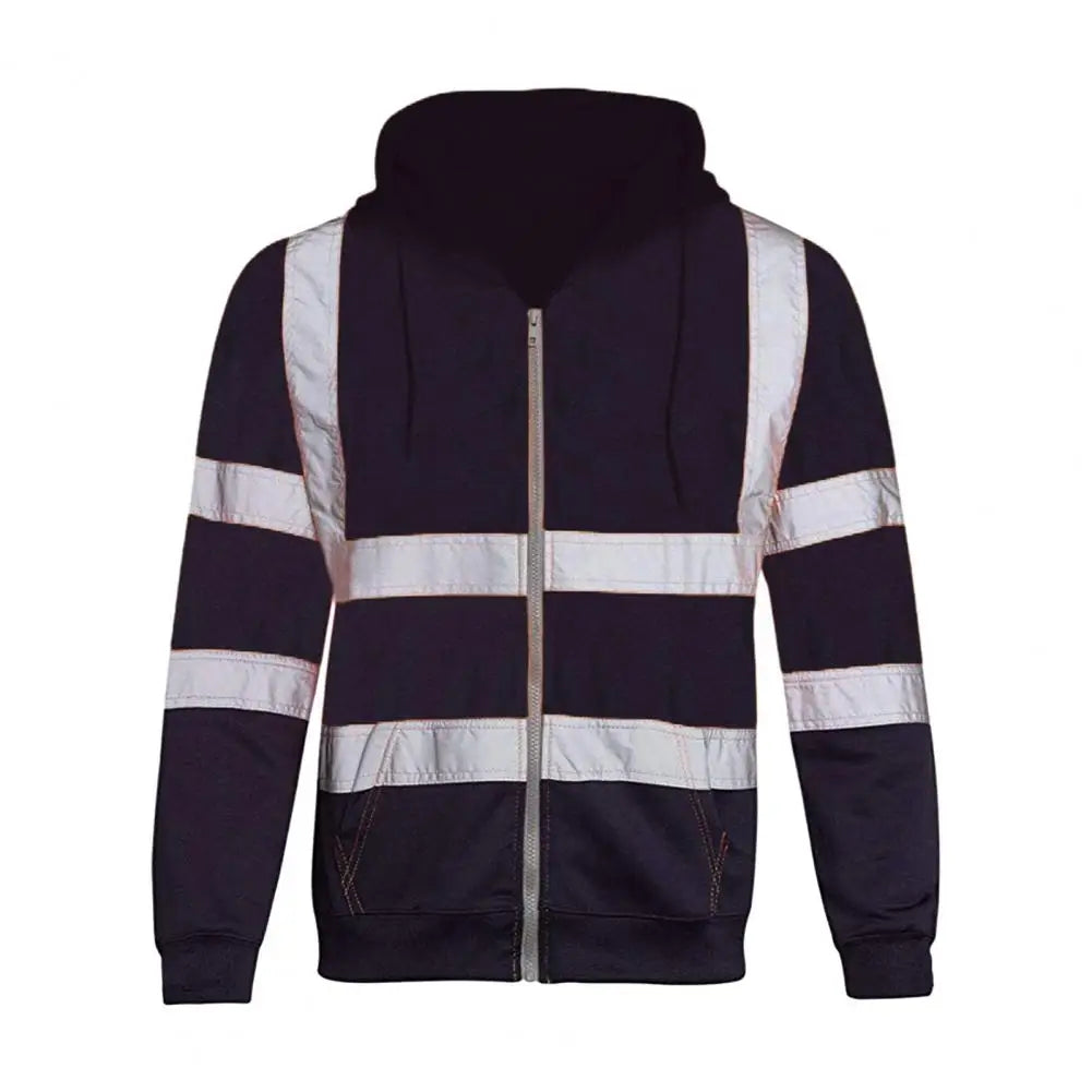 Jeroen | Superieur Zichtbare Hoodie met Reflecterende Strip