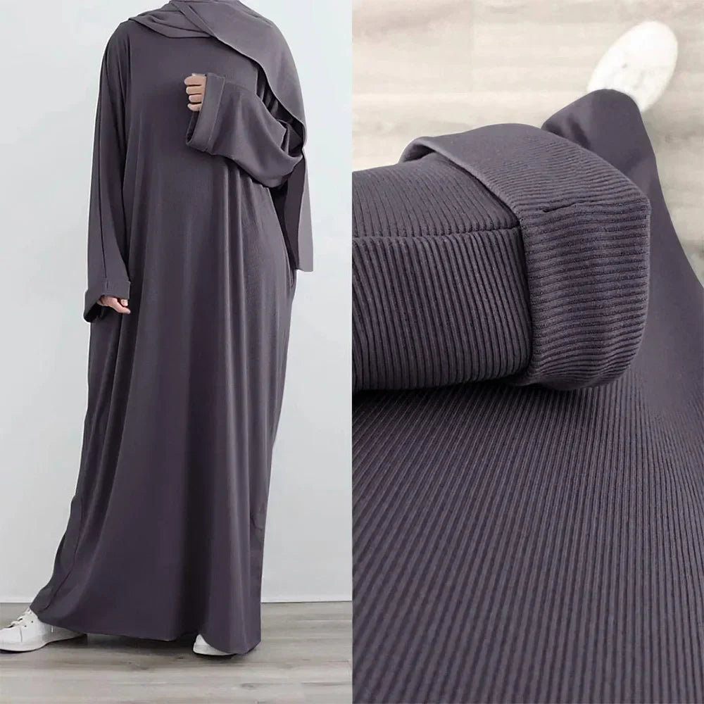 Nadia | Elegante gebreide abaya