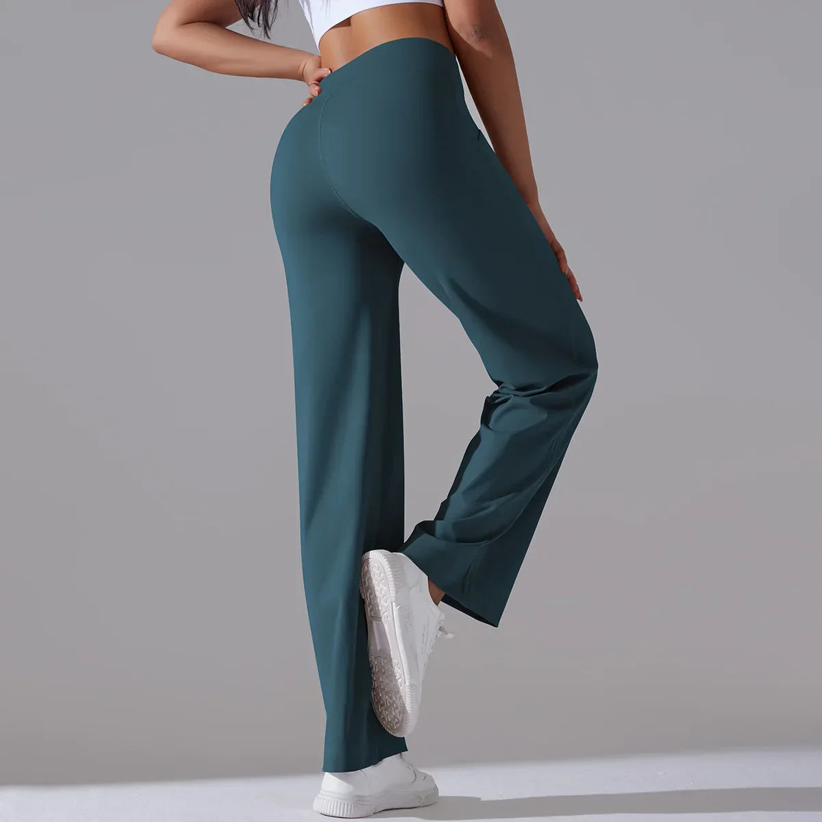 Zoe | Stijlvolle Flared Sweatpants voor Yoga