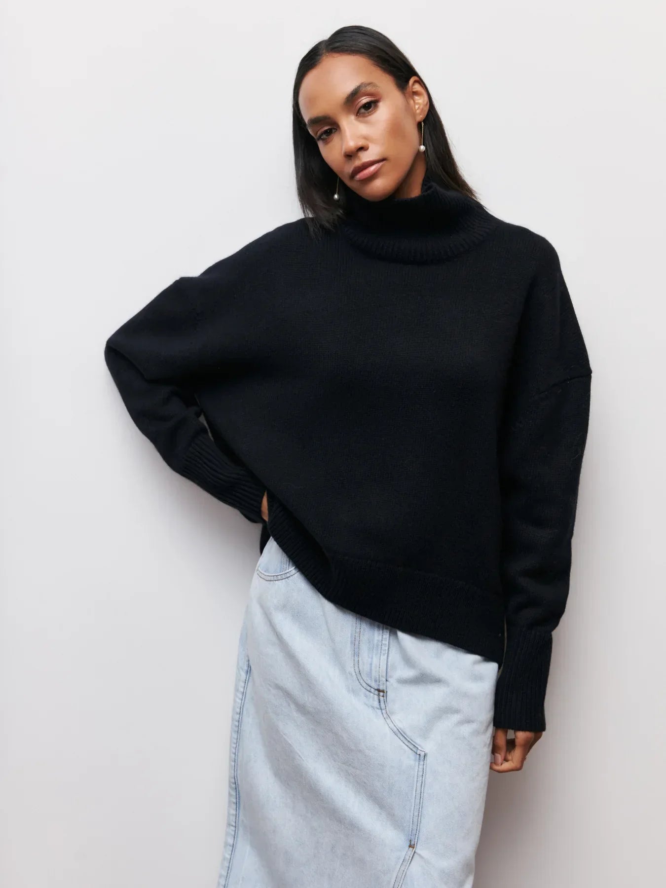 Julia | Pullover met turtleneck