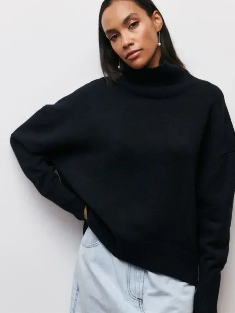 Julia | Pullover met turtleneck