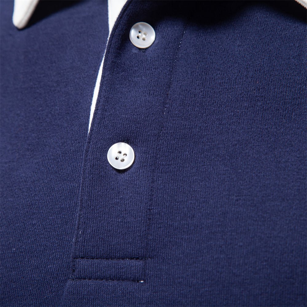 Alvin | Poloshirt met lange mouwen