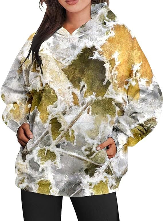 Maartje | Comfortabele camouflage hoodie