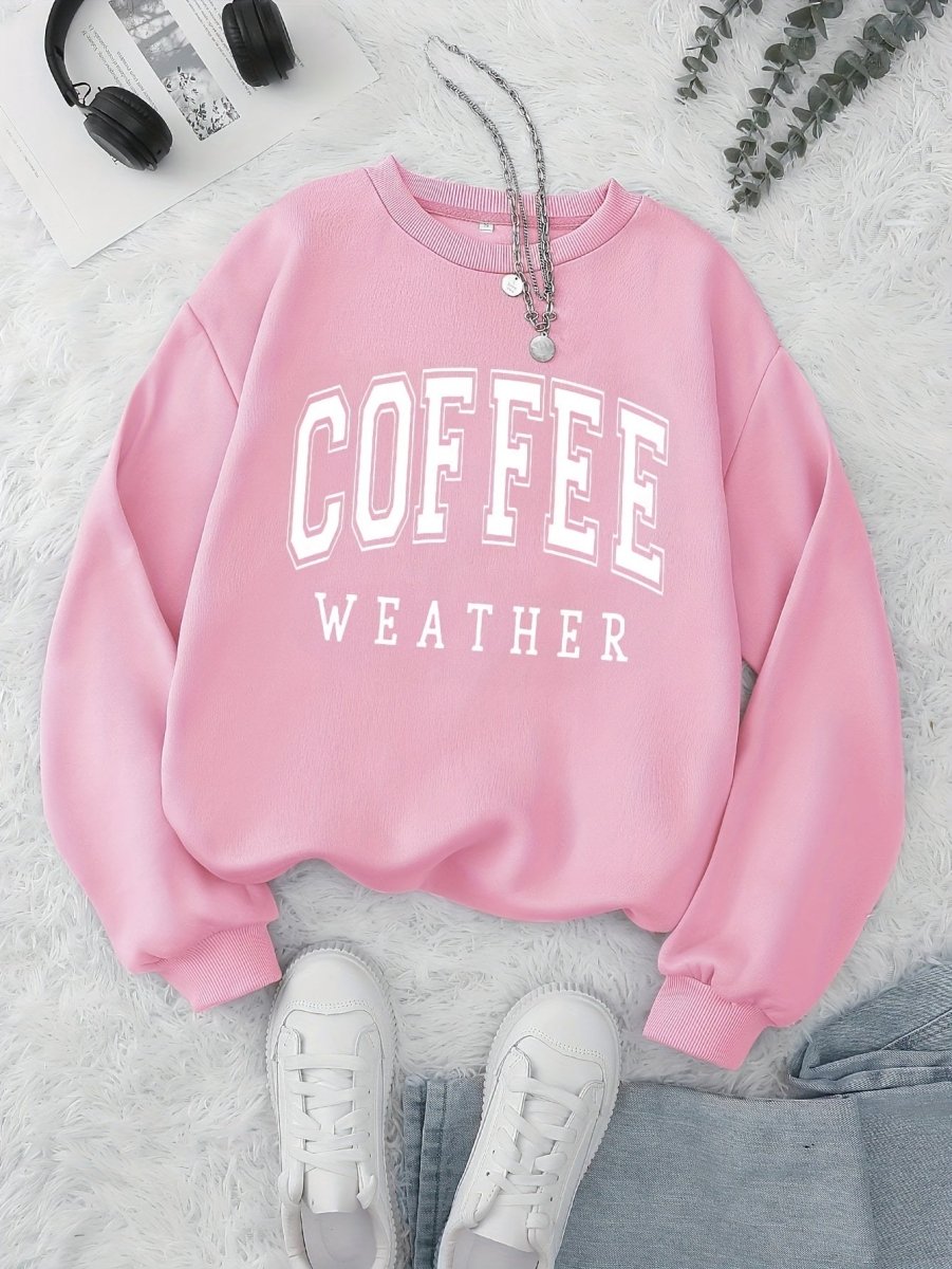 Chantal | Vrijetijdssweater coffee weather