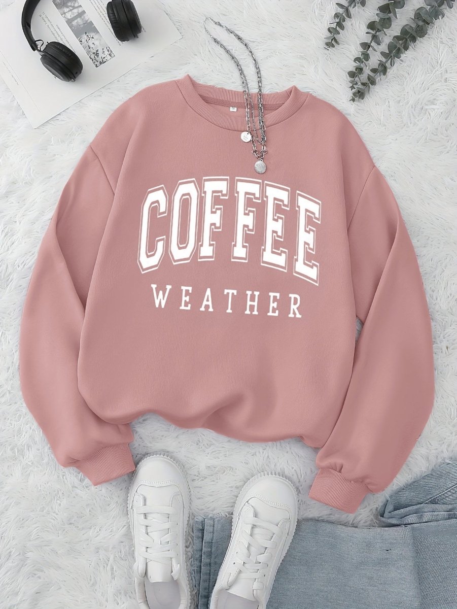 Chantal | Vrijetijdssweater coffee weather