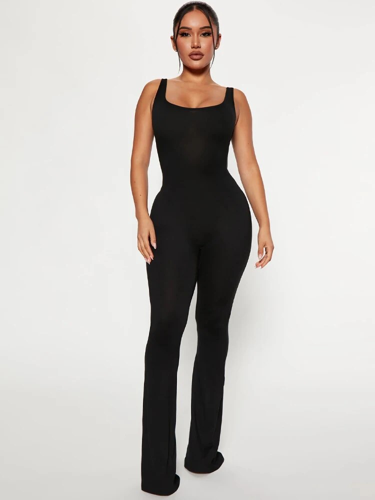 Ava | Trendy Flared Jumpsuit