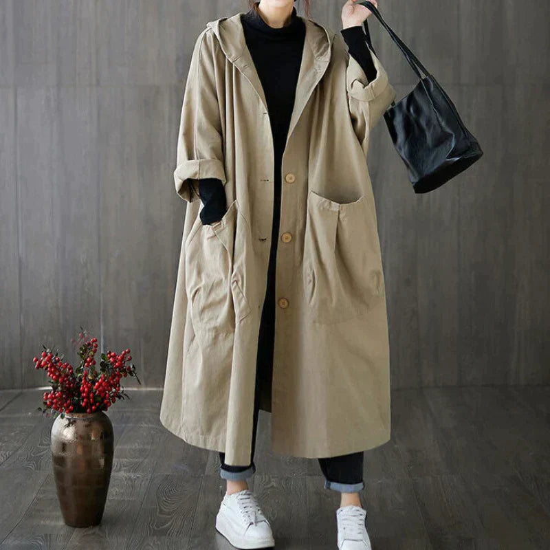 Jade | Modieuze Oversized Trenchcoat