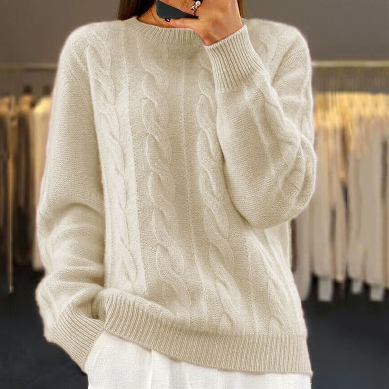 Lotte | cable knit trui